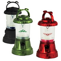 Green LED Hurricane Lantern - Plastic